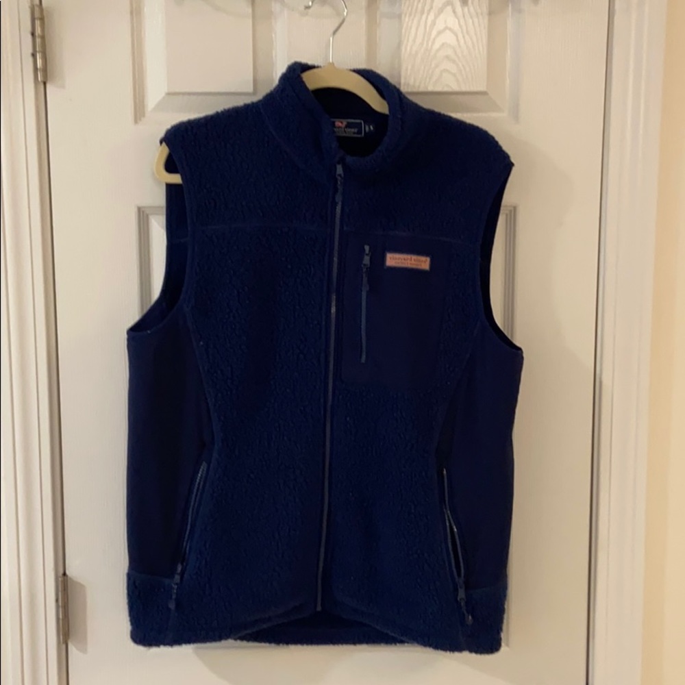 Vineyard Vines fleece vest